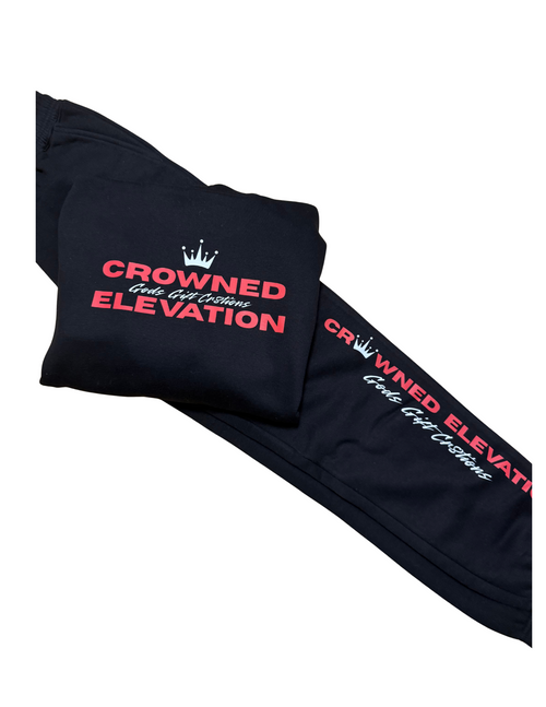 Crowned Elevation X God's Gift Cr8tions Sweatsuits